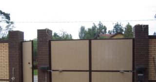 Купить распашные ворота автоматические Ухта, цена от 3845 руб.