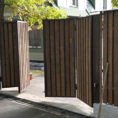 Купите и Закажите Ворота Гармошка: Лучшая Цена от 48088 руб, Установка под Ключ и Доставка в Ухте и по Области