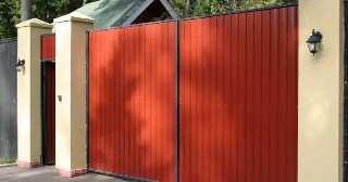 Купить ворота из профнастила Ухта, цена от 4161 руб.